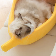 Load image into Gallery viewer, Banana Boat Pet Bed