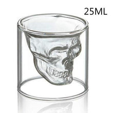 Load image into Gallery viewer, Skull Glass