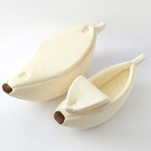 Load image into Gallery viewer, Banana Boat Pet Bed
