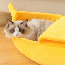 Load image into Gallery viewer, Banana Boat Pet Bed