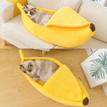 Load image into Gallery viewer, Banana Boat Pet Bed