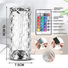 Load image into Gallery viewer, LED Crystal Lamp