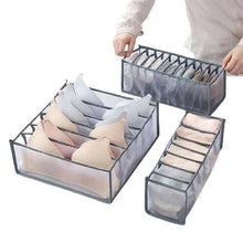 Load image into Gallery viewer, 3 Piece Bedroom Storage Organiser (bras, underwear and more)
