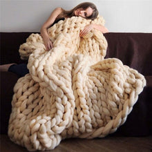 Load image into Gallery viewer, Chunky Knit Blanket
