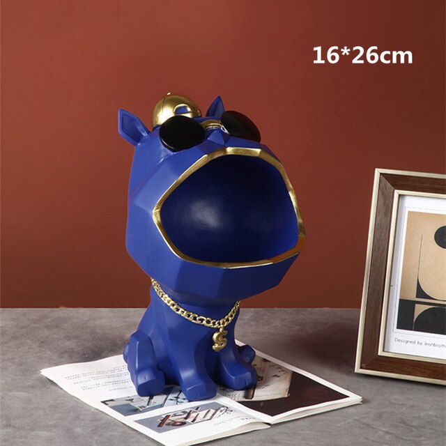 Dog Storage Figurine