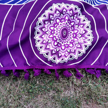 Load image into Gallery viewer, Rainbow Chakra Tapestry
