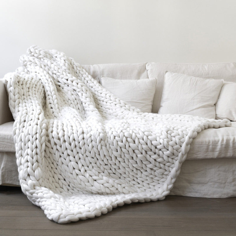 Chunky Knit Blanket